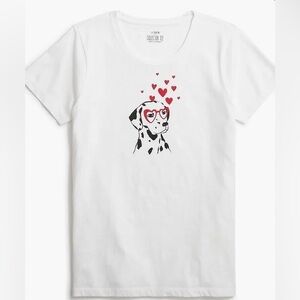 NWOT J. Crew Factory Dalmatian Collectors Tee ♥️♥️♥️